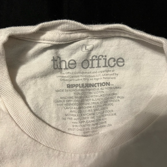 THE Office Dunder Mifflin Men’s Shirt (Sz L) - Picture 2 of 4